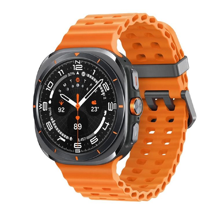 Galaxy Watch Ultra 47mm (Middle East Version) Smartwatch, LTE, Health Monitoring, Fitness Tracker - Titanium Gray