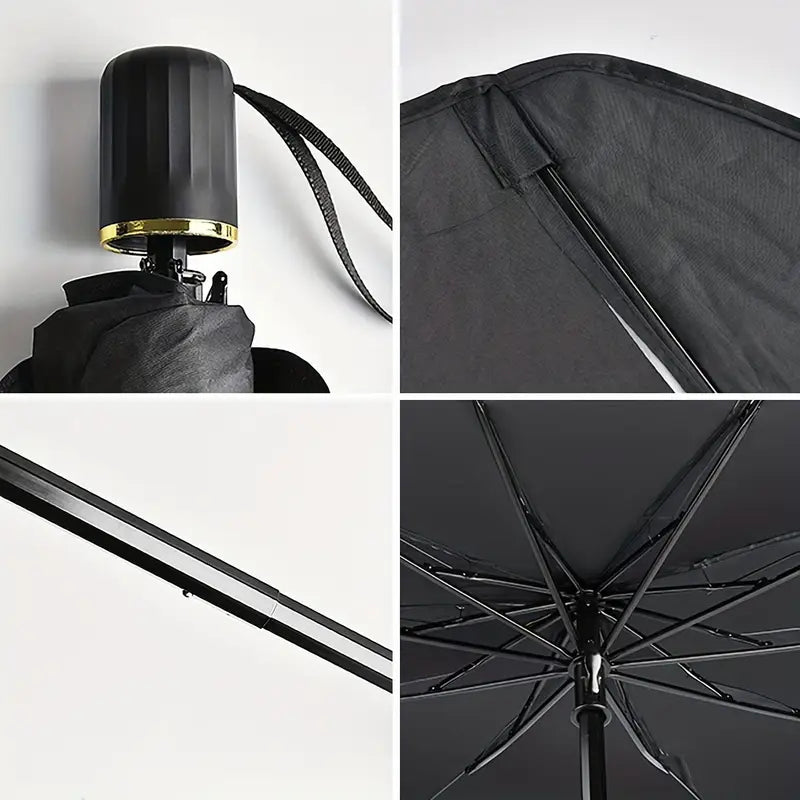 Foldable Car Sunshade | UV & Heat Protection for Windshield